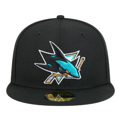 San Jose Sharks New Era Core 59FIFTY Fitted Hat - Black | New Era Lifestyle