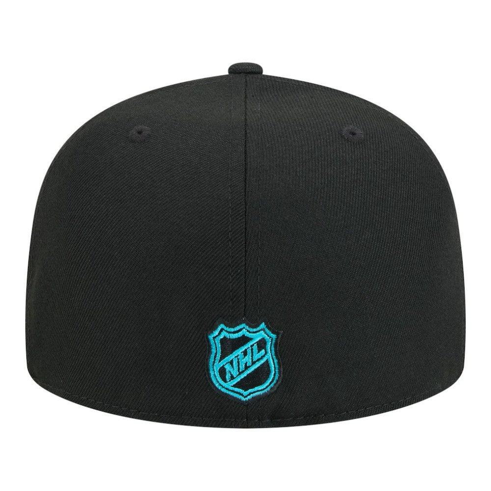 San Jose Sharks New Era Core 59FIFTY Fitted Hat - Black | New Era Lifestyle