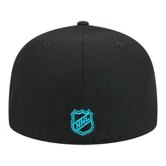 San Jose Sharks New Era Core 59FIFTY Fitted Hat - Black | New Era Lifestyle