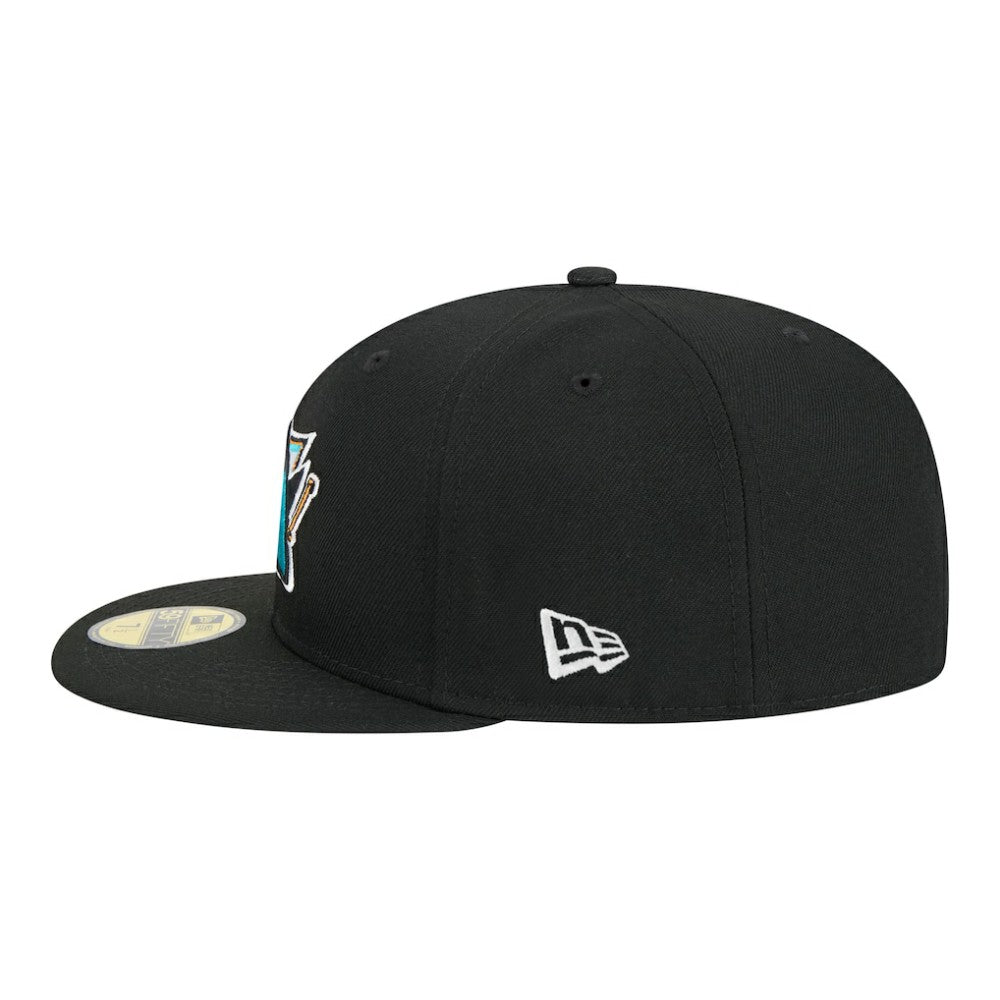 San Jose Sharks New Era Core 59FIFTY Fitted Hat - Black | New Era Lifestyle