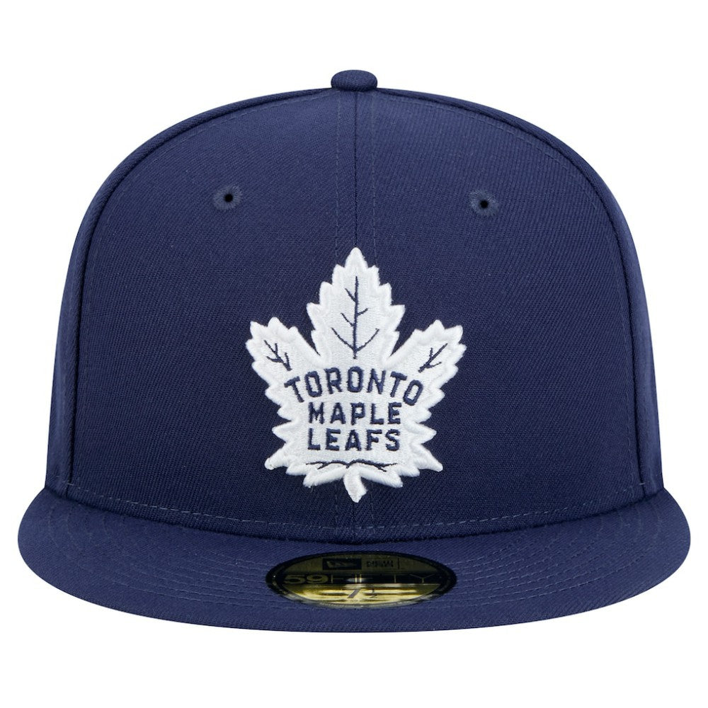 Toronto Maple Leafs New Era Core 59FIFTY Fitted Hat - Navy | New Era Lifestyle
