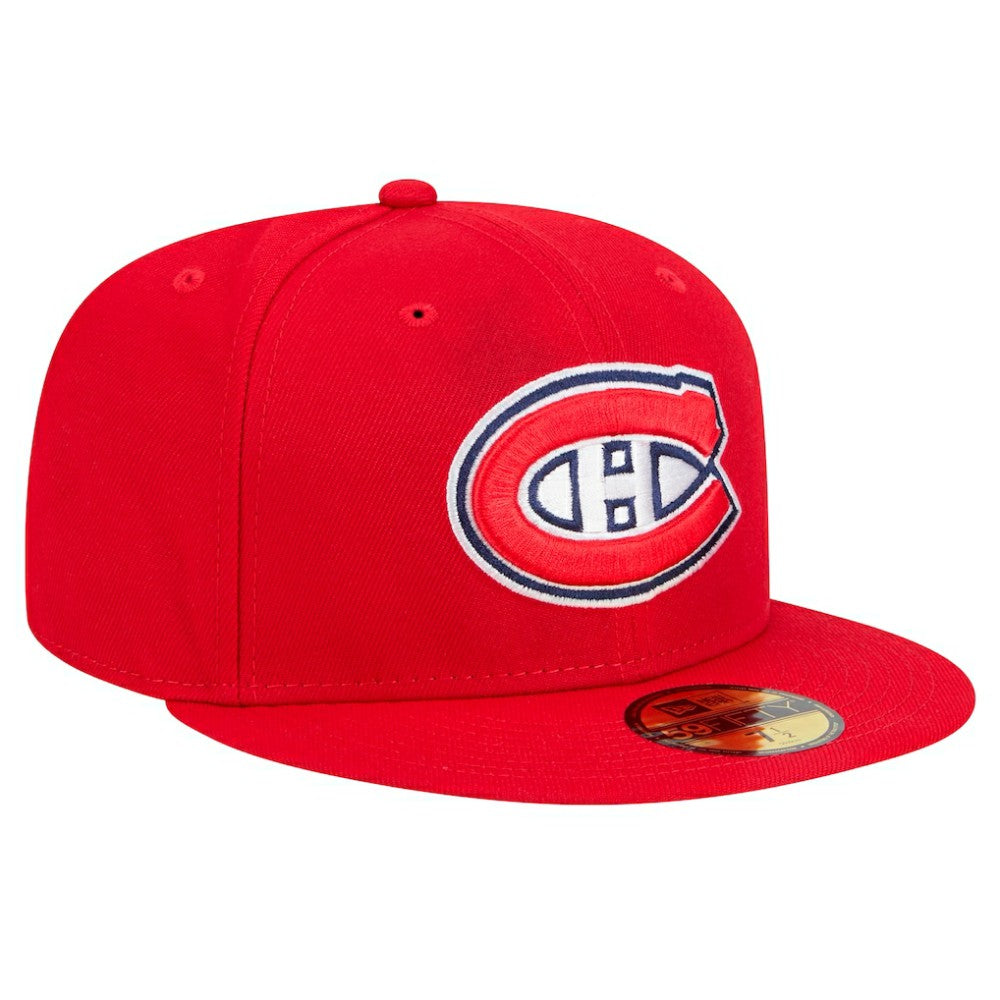 Montreal Canadiens New Era Core 59FIFTY Fitted Hat - Red | New Era Lifestyle