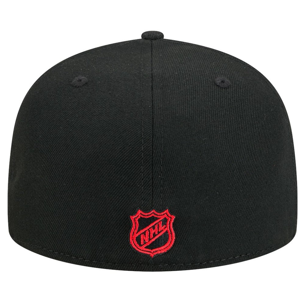 Chicago Blackhawks New Era Core 59FIFTY Fitted Hat - Black | New Era Clearance