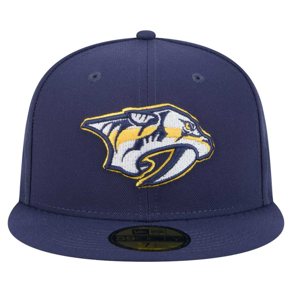 Nashville Predators New Era Core 59FIFTY Fitted Hat - Navy | New Era Lifestyle