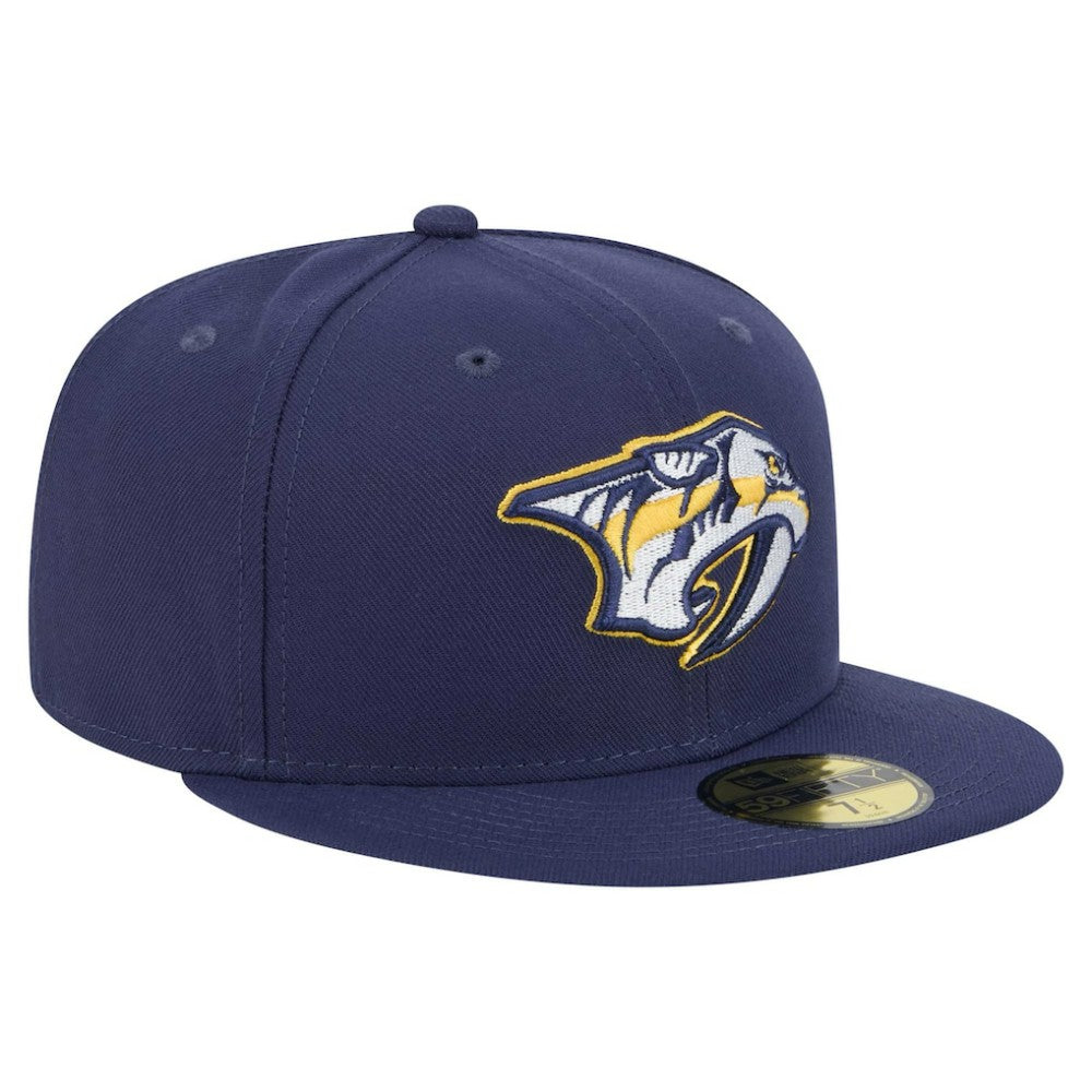 Nashville Predators New Era Core 59FIFTY Fitted Hat - Navy | New Era Lifestyle