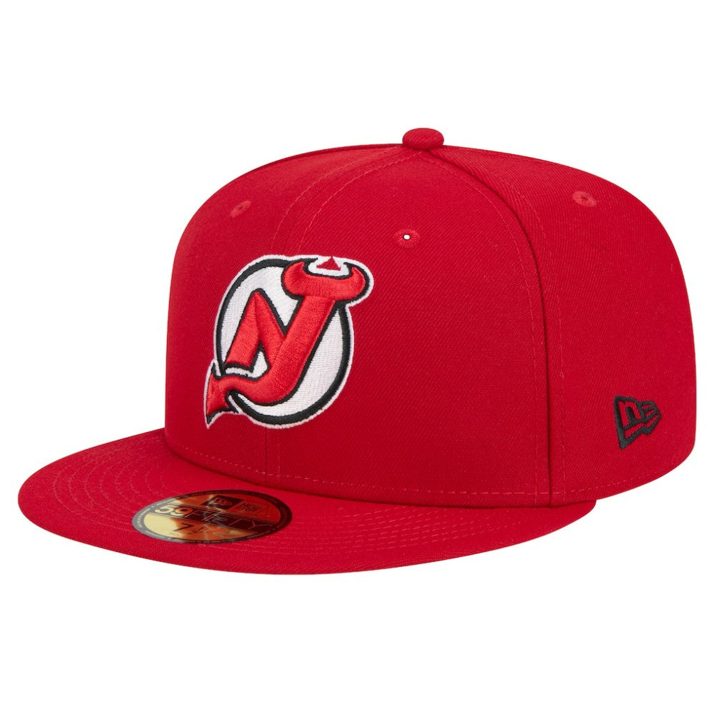 New Jersey Devils New Era Core 59FIFTY Fitted Hat - Red | New Era online