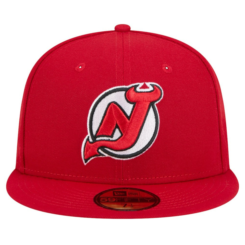 New Jersey Devils New Era Core 59FIFTY Fitted Hat - Red | New Era online