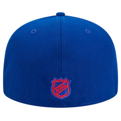 New York Rangers New Era Core 59FIFTY Fitted Hat - Blue | New Era Clearance