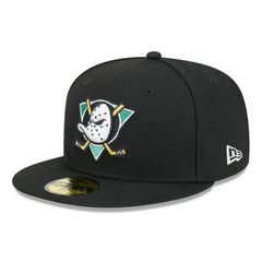 Anaheim Ducks New Era Core 59FIFTY Fitted Hat - Black | New Era on sale