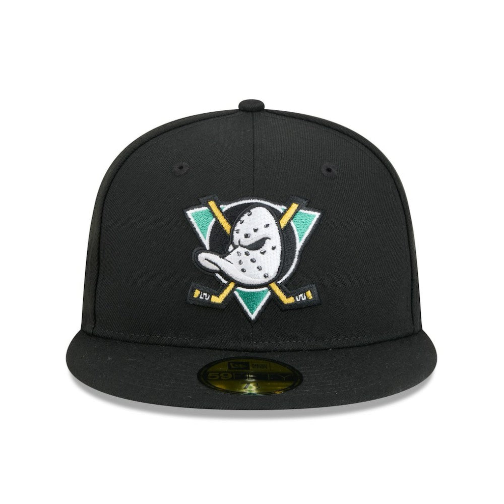 Anaheim Ducks New Era Core 59FIFTY Fitted Hat - Black | New Era on sale