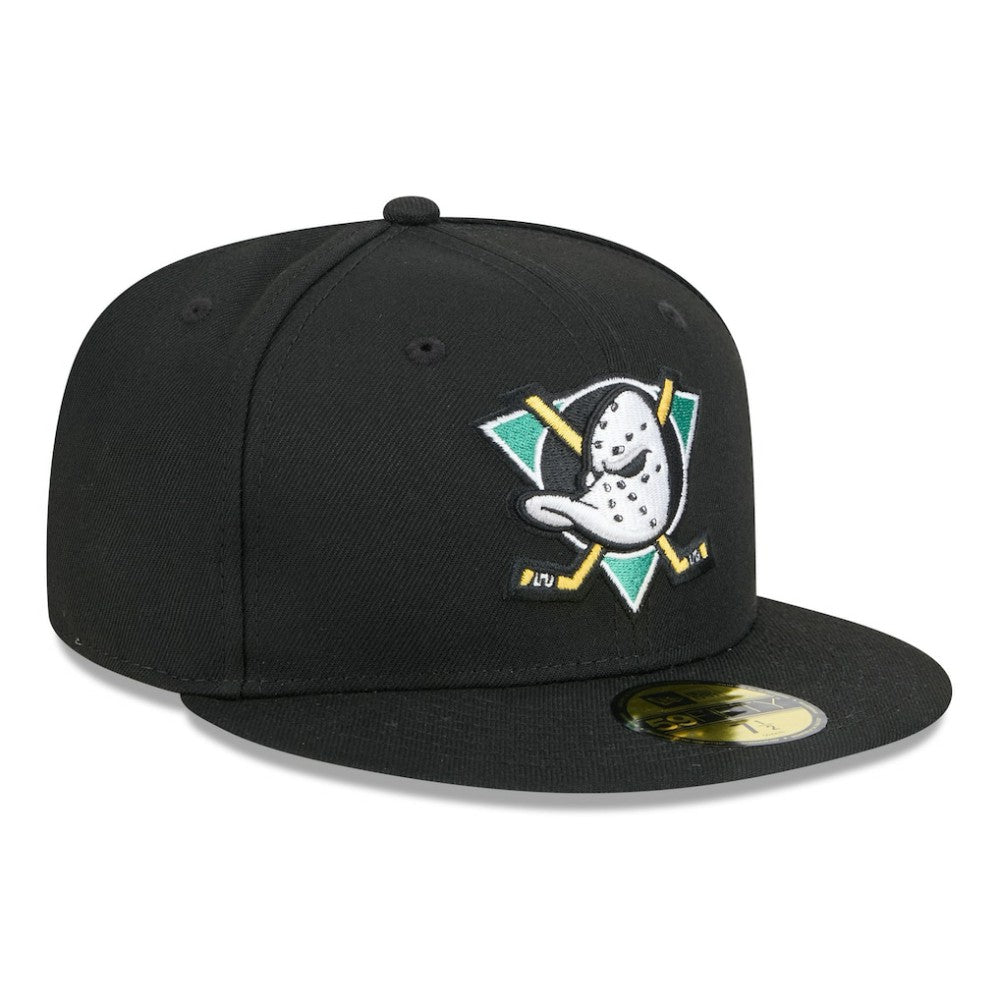 Anaheim Ducks New Era Core 59FIFTY Fitted Hat - Black | New Era on sale