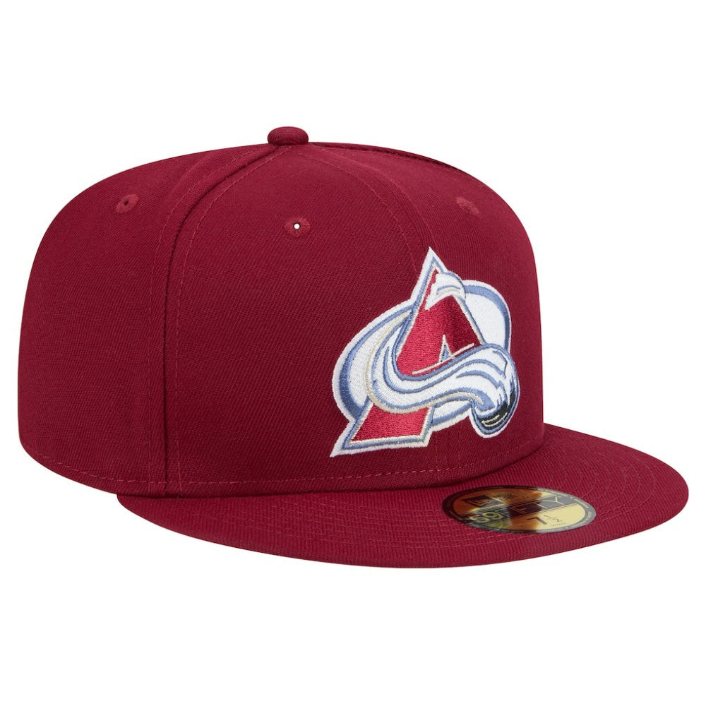 Colorado Avalanche New Era Core 59FIFTY Fitted Hat - Burgundy | New Era Lifestyle