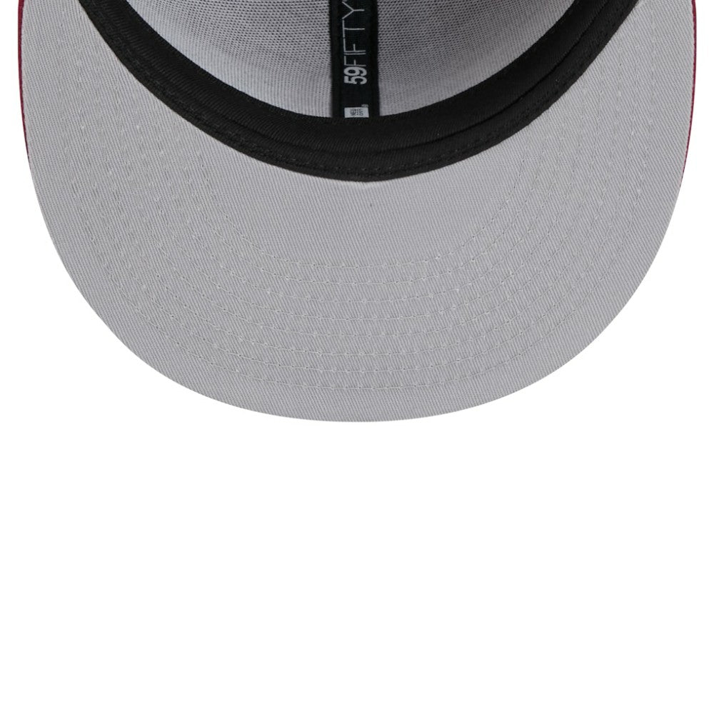 Colorado Avalanche New Era Core 59FIFTY Fitted Hat - Burgundy | New Era Lifestyle