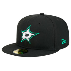 Dallas Stars New Era Core 59FIFTY Fitted Hat - Black | New Era Clearance