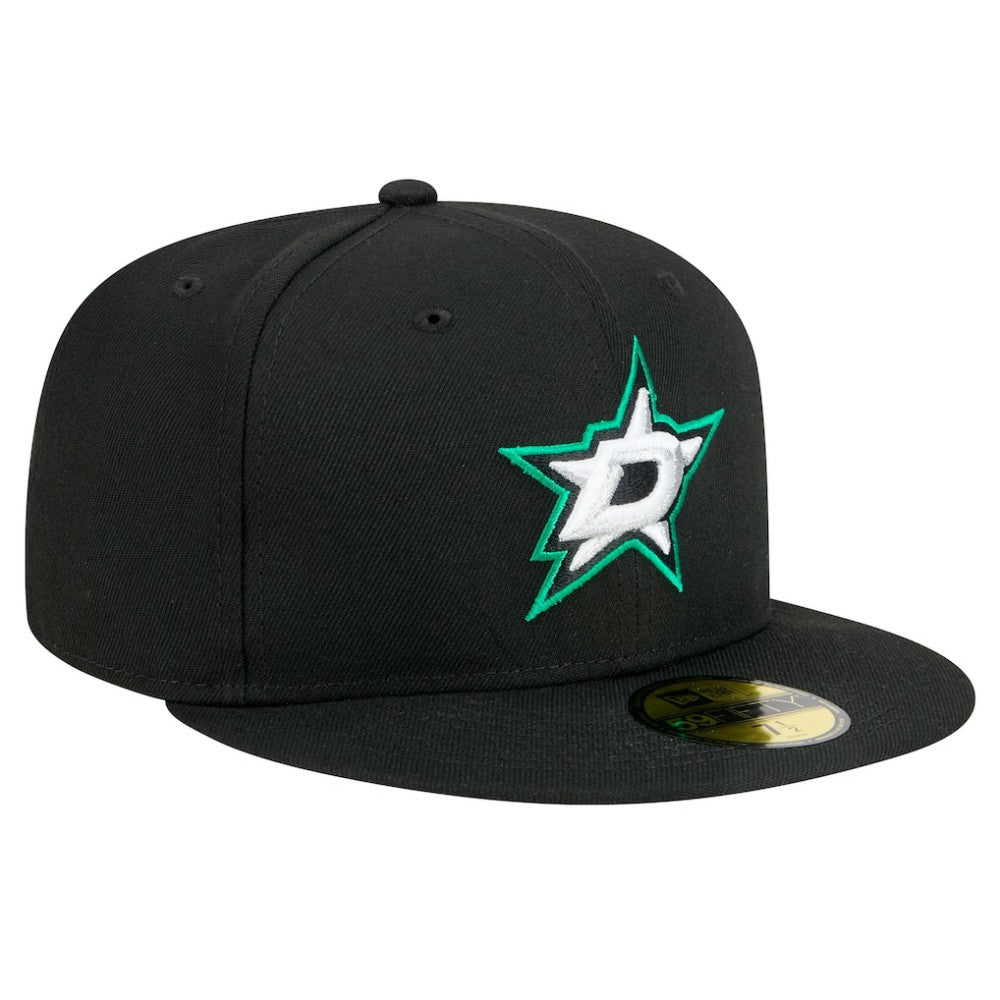 Dallas Stars New Era Core 59FIFTY Fitted Hat - Black | New Era Clearance