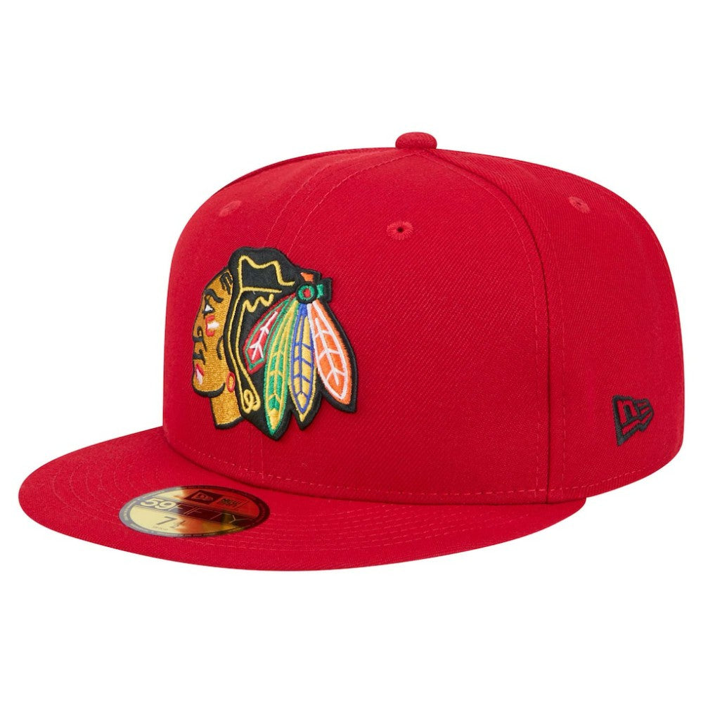 Chicago Blackhawks New Era Core 59FIFTY Fitted Hat - Red | New Era near me