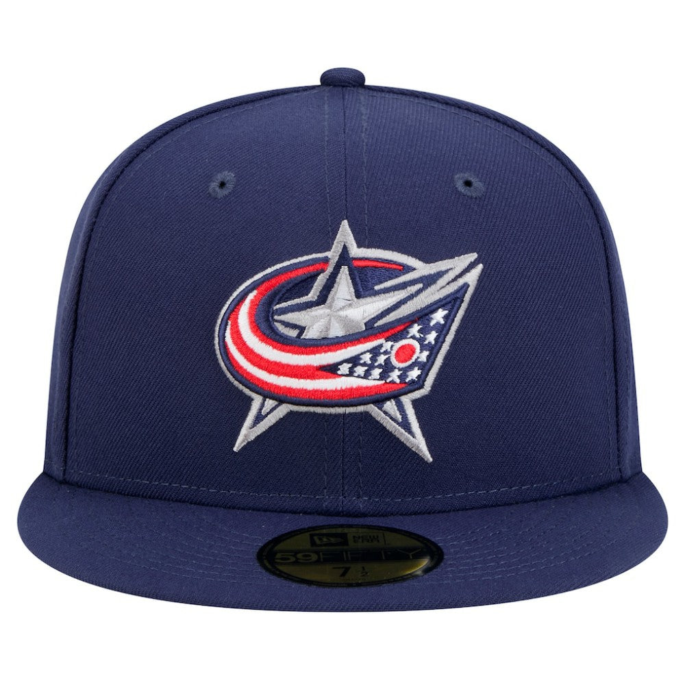 Columbus Blue Jackets New Era Core 59FIFTY Fitted Hat - Navy | New Era on sale