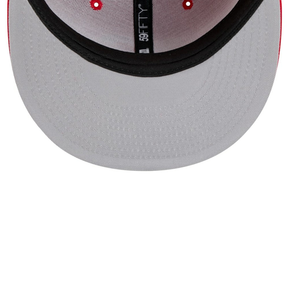 Calgary Flames New Era Core 59FIFTY Fitted Hat - Red | New Era near me