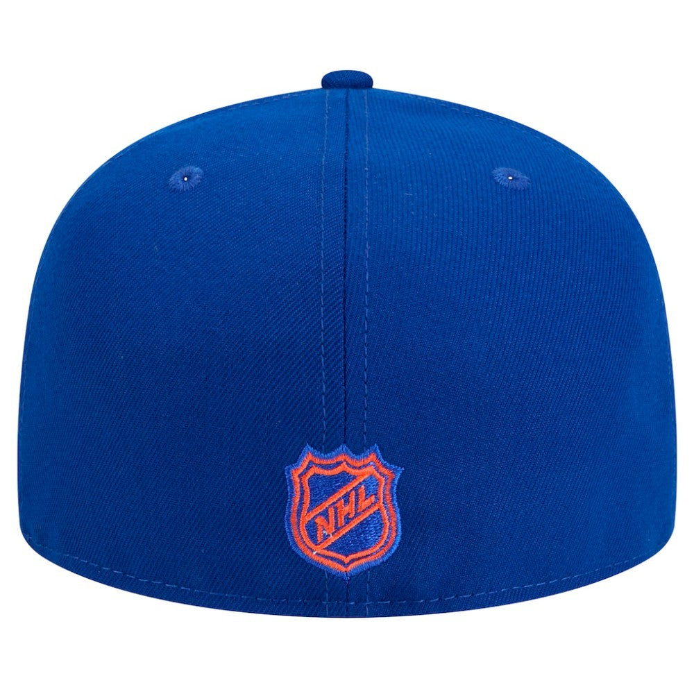 Edmonton Oilers New Era Core 59FIFTY Fitted Hat - Royal | New Era discount