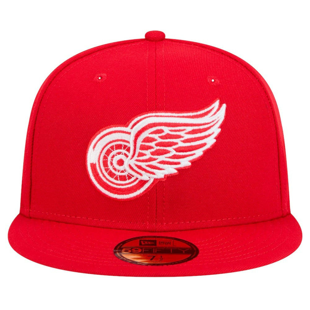 Detroit Red Wings New Era Core 59FIFTY Fitted Hat - Red | New Era on sale