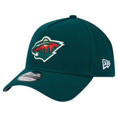 Minnesota Wild New Era Core A-Frame 9FORTY Adjustable Hat - Green | New Era Lifestyle