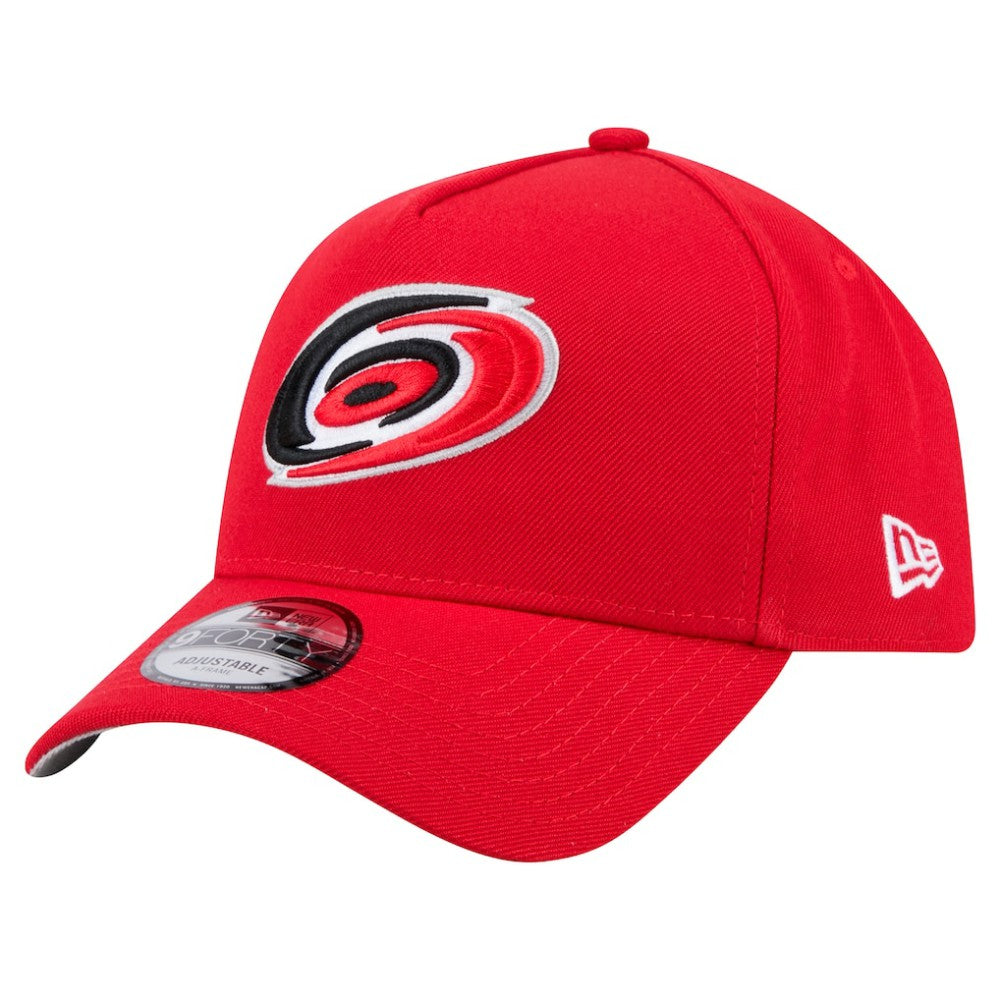 Carolina Hurricanes New Era Core A-Frame 9FORTY Adjustable Hat - Red | New Era discount
