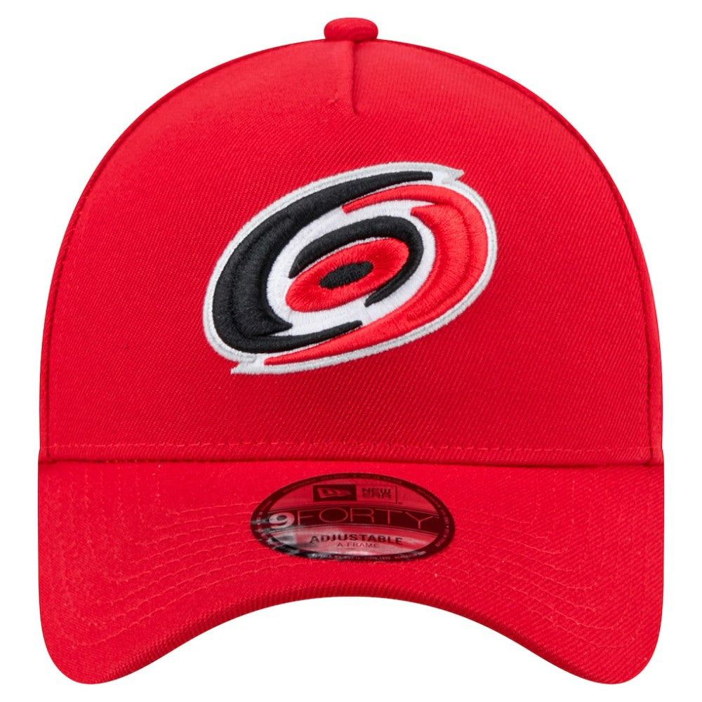 Carolina Hurricanes New Era Core A-Frame 9FORTY Adjustable Hat - Red | New Era discount