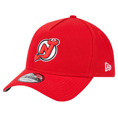 New Jersey Devils New Era Core A-Frame 9FORTY Adjustable Hat - Red | New Era Lifestyle