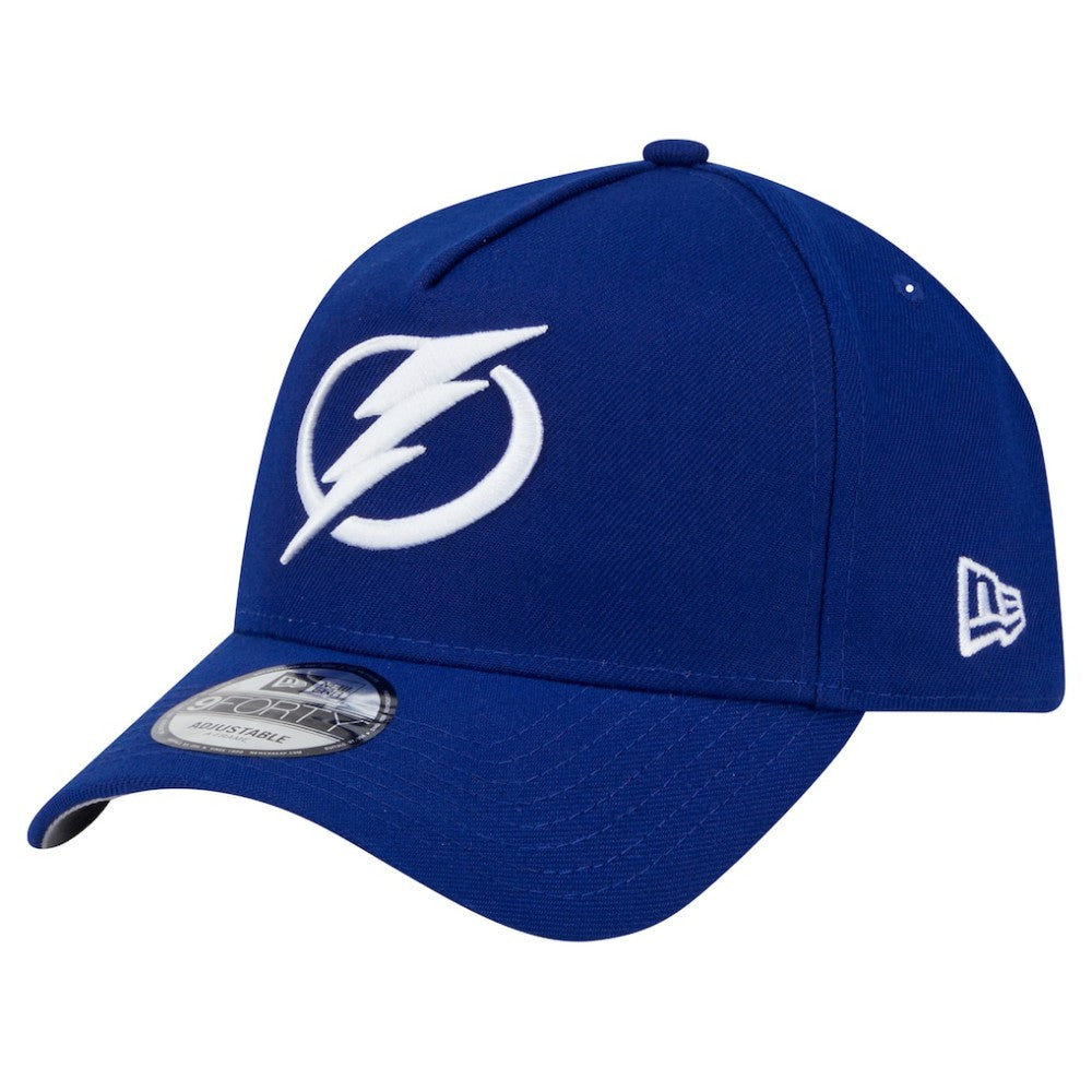 Tampa Bay Lightning New Era Core A-Frame 9FORTY Adjustable Hat - Blue | New Era on sale
