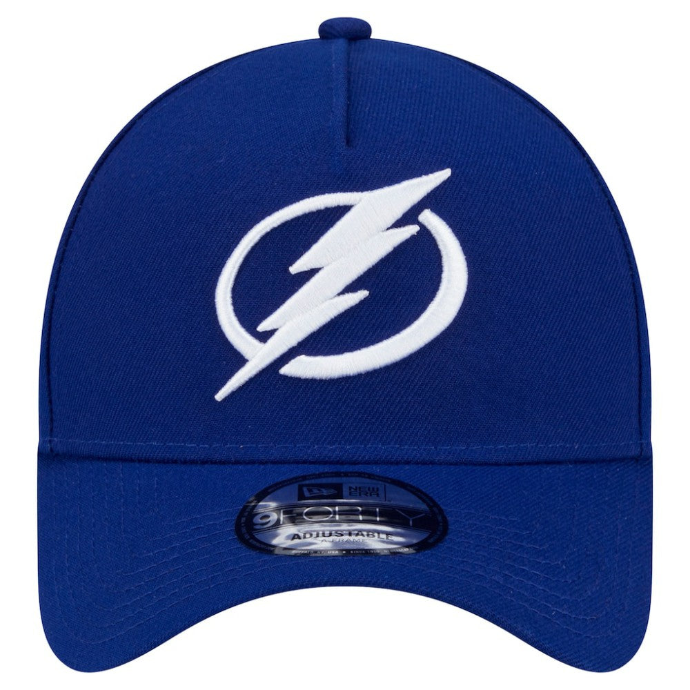 Tampa Bay Lightning New Era Core A-Frame 9FORTY Adjustable Hat - Blue | New Era on sale