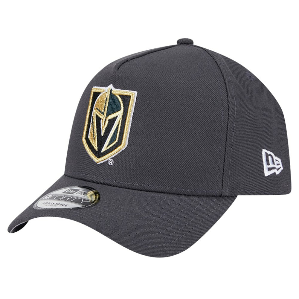 Vegas Golden Knights New Era Core A-Frame 9FORTY Adjustable Hat - Gray | New Era online