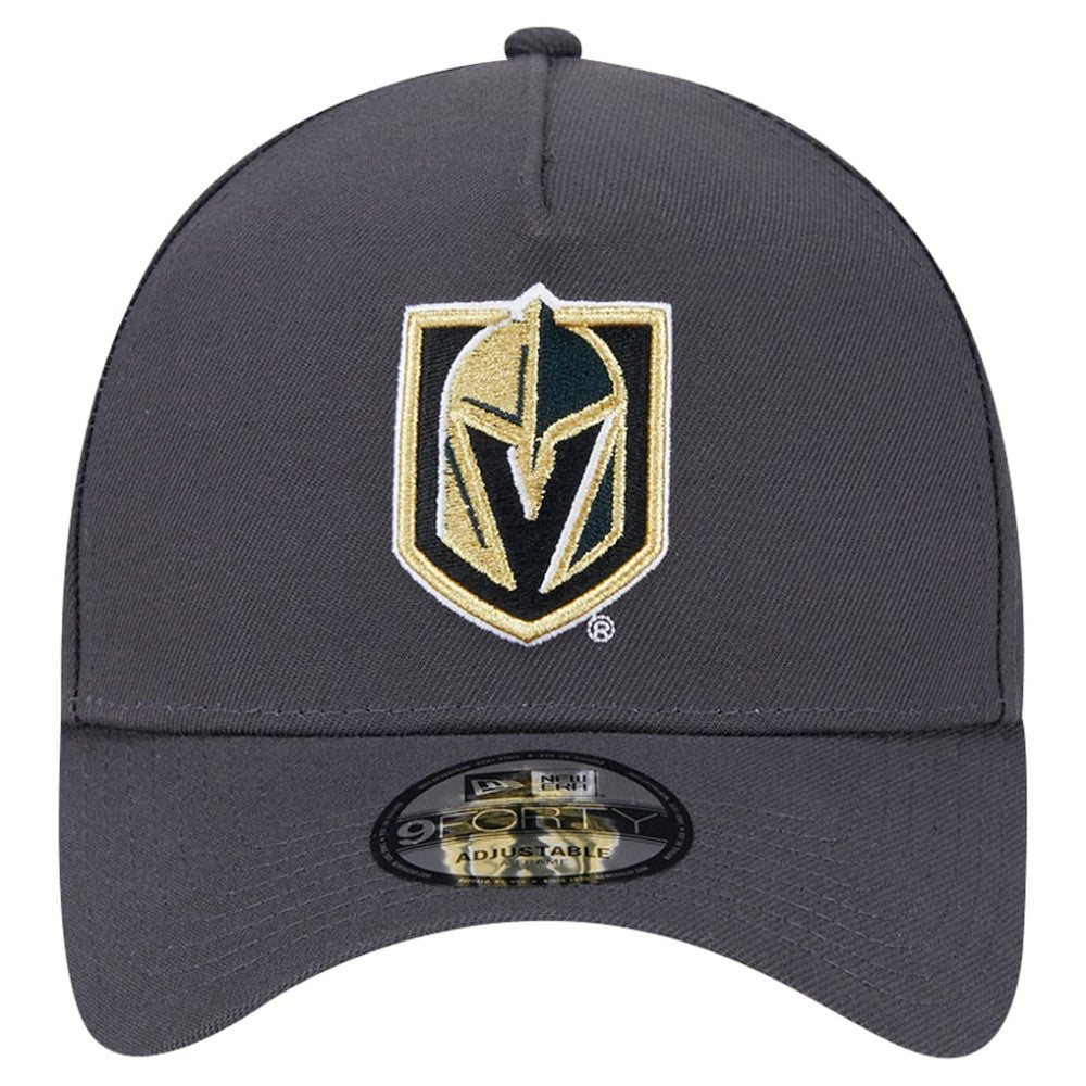 Vegas Golden Knights New Era Core A-Frame 9FORTY Adjustable Hat - Gray | New Era online