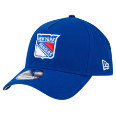 New York Rangers New Era Core A-Frame 9FORTY Adjustable Hat - Blue | New Era sale