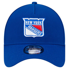 New York Rangers New Era Core A-Frame 9FORTY Adjustable Hat - Blue | New Era sale