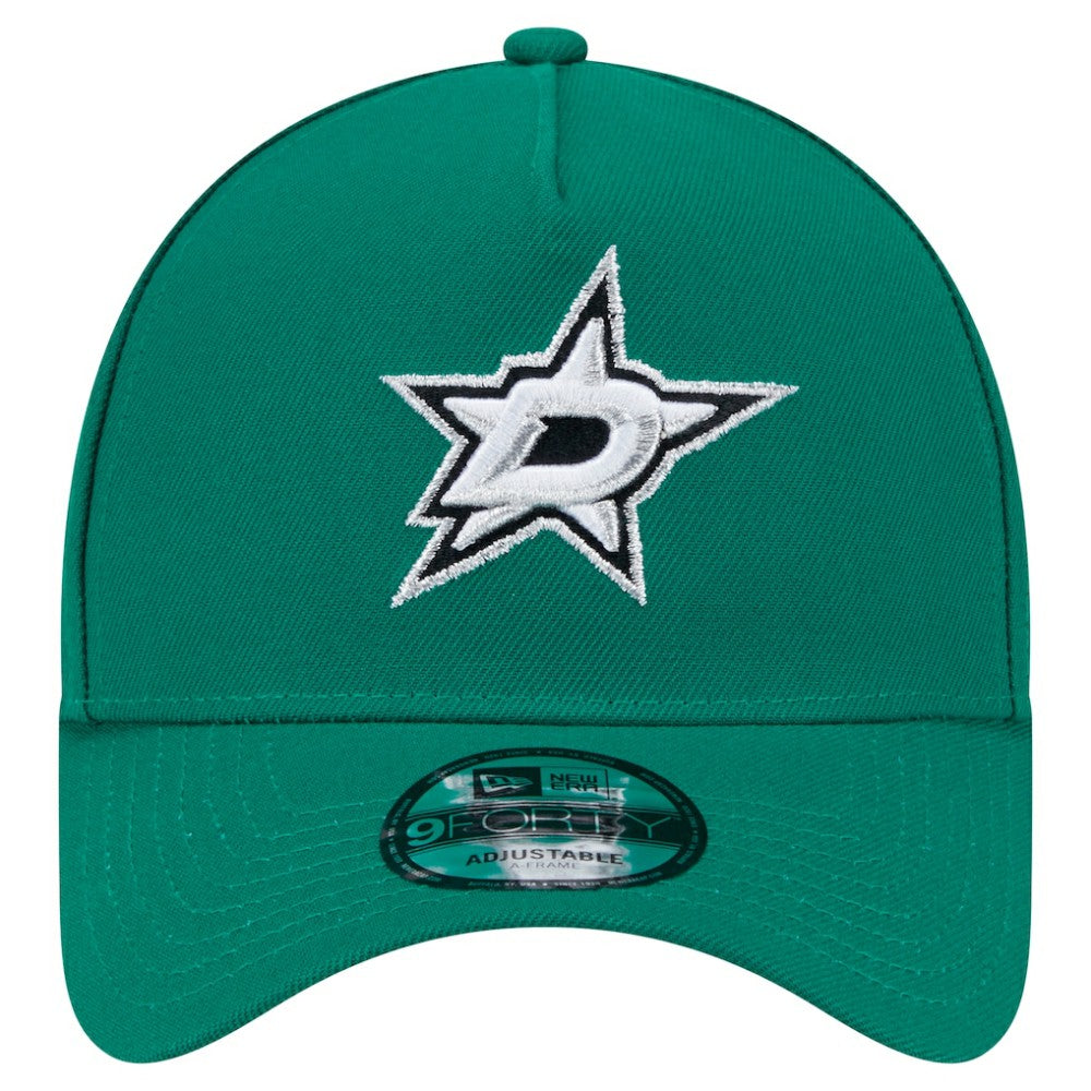 Dallas Stars New Era Core A-Frame 9FORTY Adjustable Hat - Kelly Green | New Era online