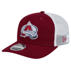 Colorado Avalanche New Era Core Trucker 9SEVENTY Stretch-Snap Hat - Burgundy | New Era on sale