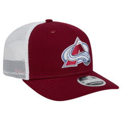 Colorado Avalanche New Era Core Trucker 9SEVENTY Stretch-Snap Hat - Burgundy | New Era on sale