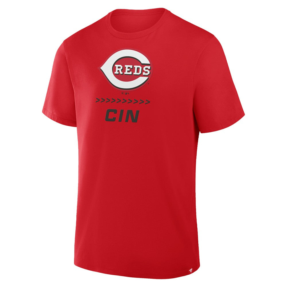 Cincinnati Reds Fanatics Clubhouse Legacy Side Swipe T-Shirt Near Me
