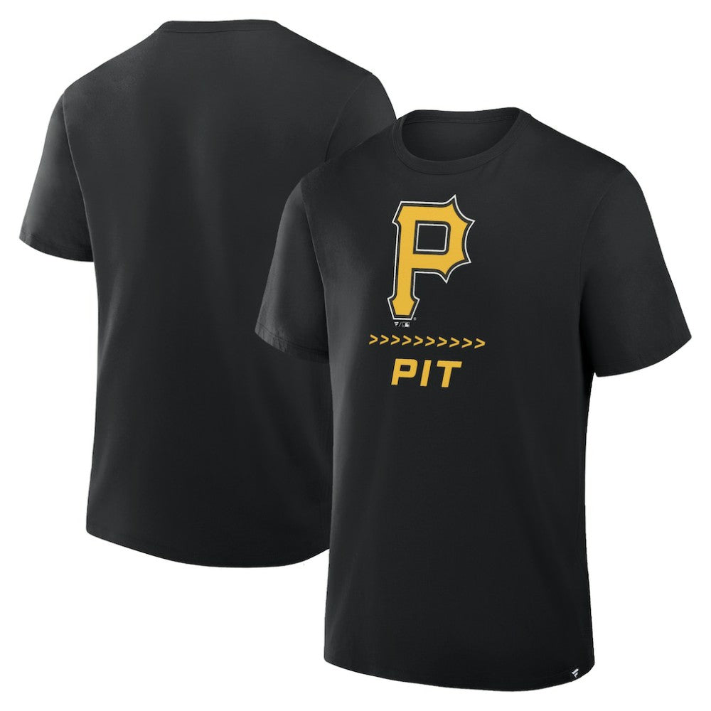 Pittsburgh Pirates Fanatics Clubhouse Legacy Side Swipe T-Shirt Outlet