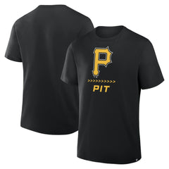 Pittsburgh Pirates Fanatics Clubhouse Legacy Side Swipe T-Shirt Outlet