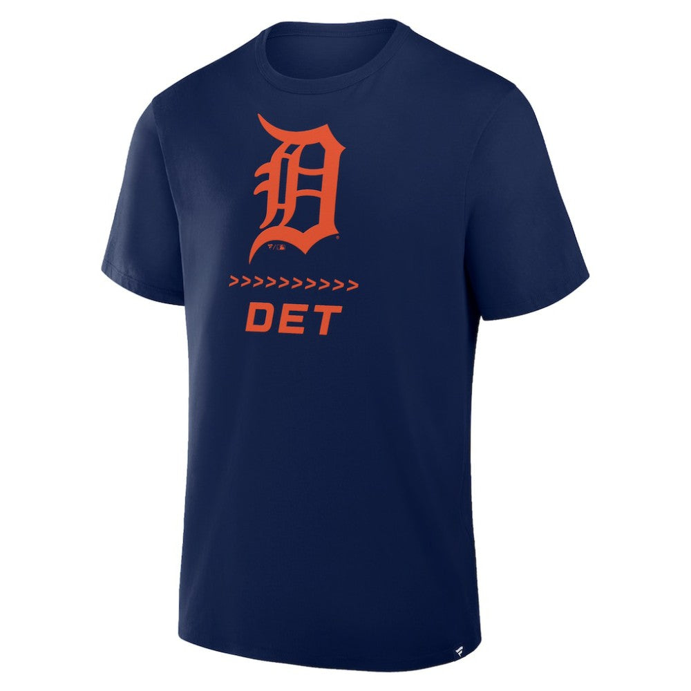 Detroit Tigers Fanatics Clubhouse Legacy Side Swipe T-Shirt Discount