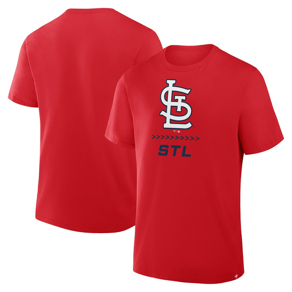St. Louis Cardinals Fanatics Clubhouse Legacy Side Swipe T-Shirt for sale