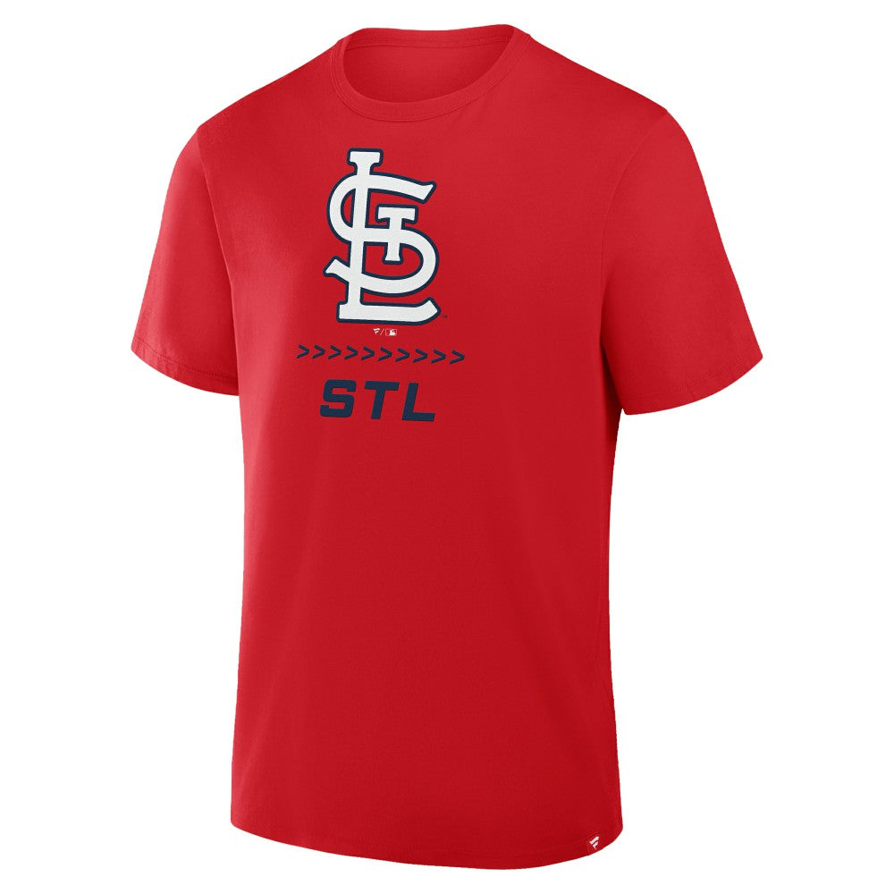 St. Louis Cardinals Fanatics Clubhouse Legacy Side Swipe T-Shirt for sale