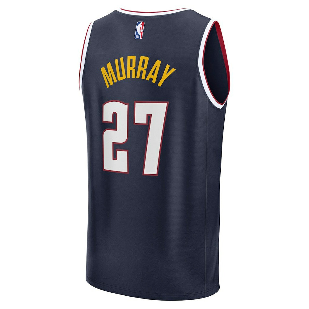Fanatics Jamal Murray Denver Nuggets Fast Break Replica Player Jersey Icon Editi- Navy