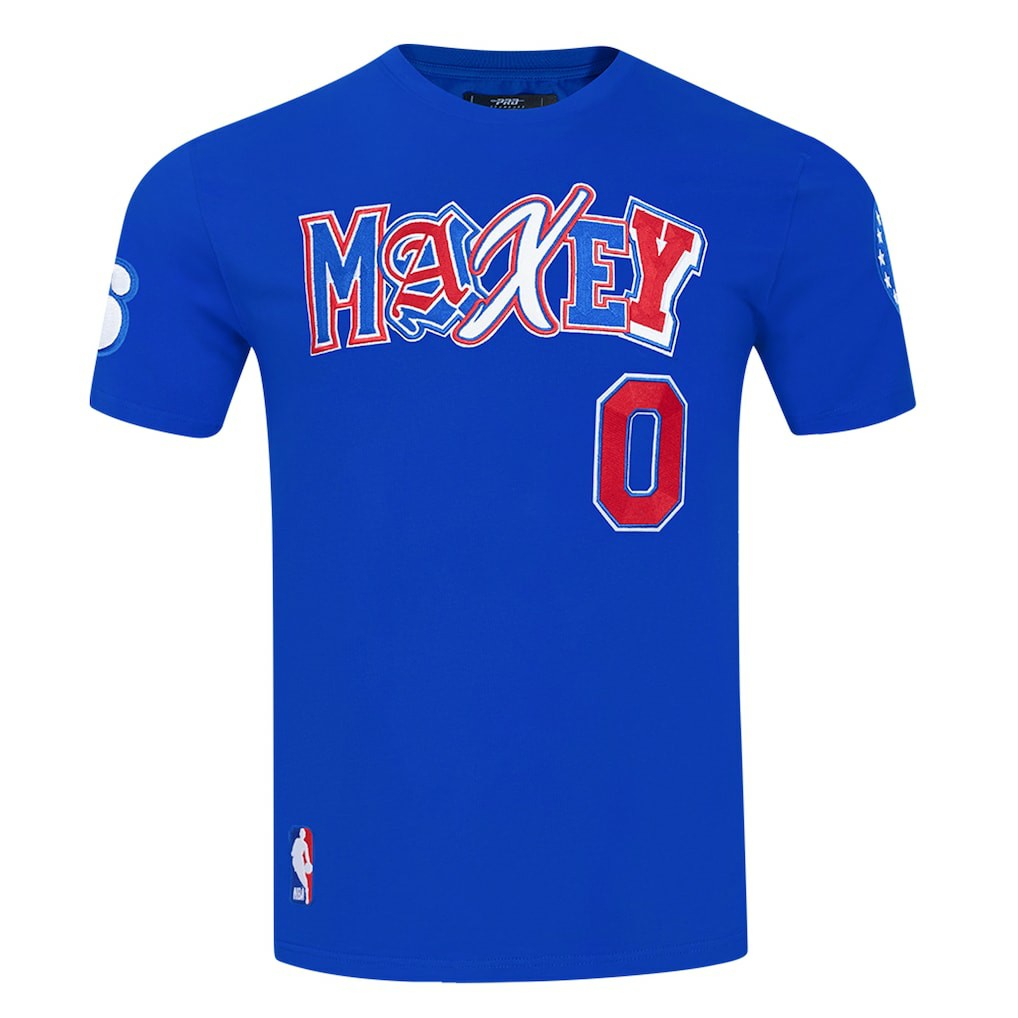 Tyrese Maxey Philadelphia 76ers Pro Standard City Ransom T-Shirt Royal