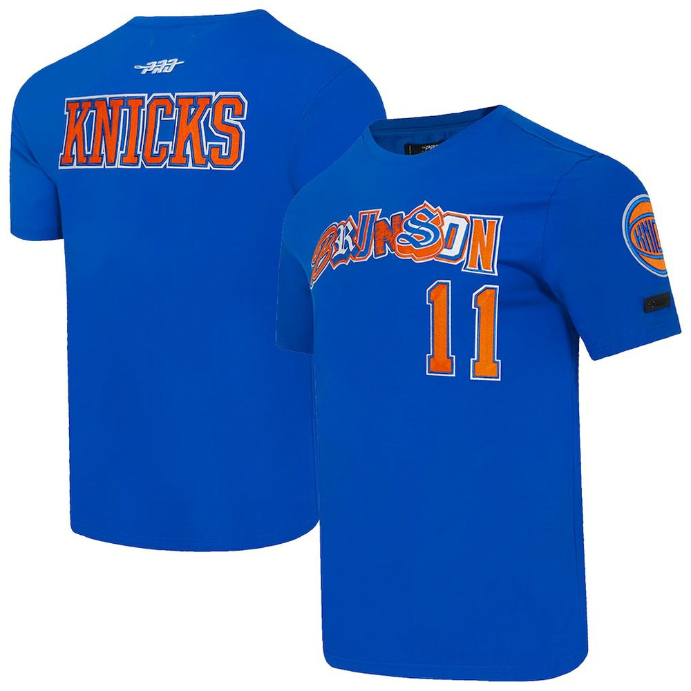 Jalen Brunson New York Knicks Pro Standard City Ransom T-Shirt Blue