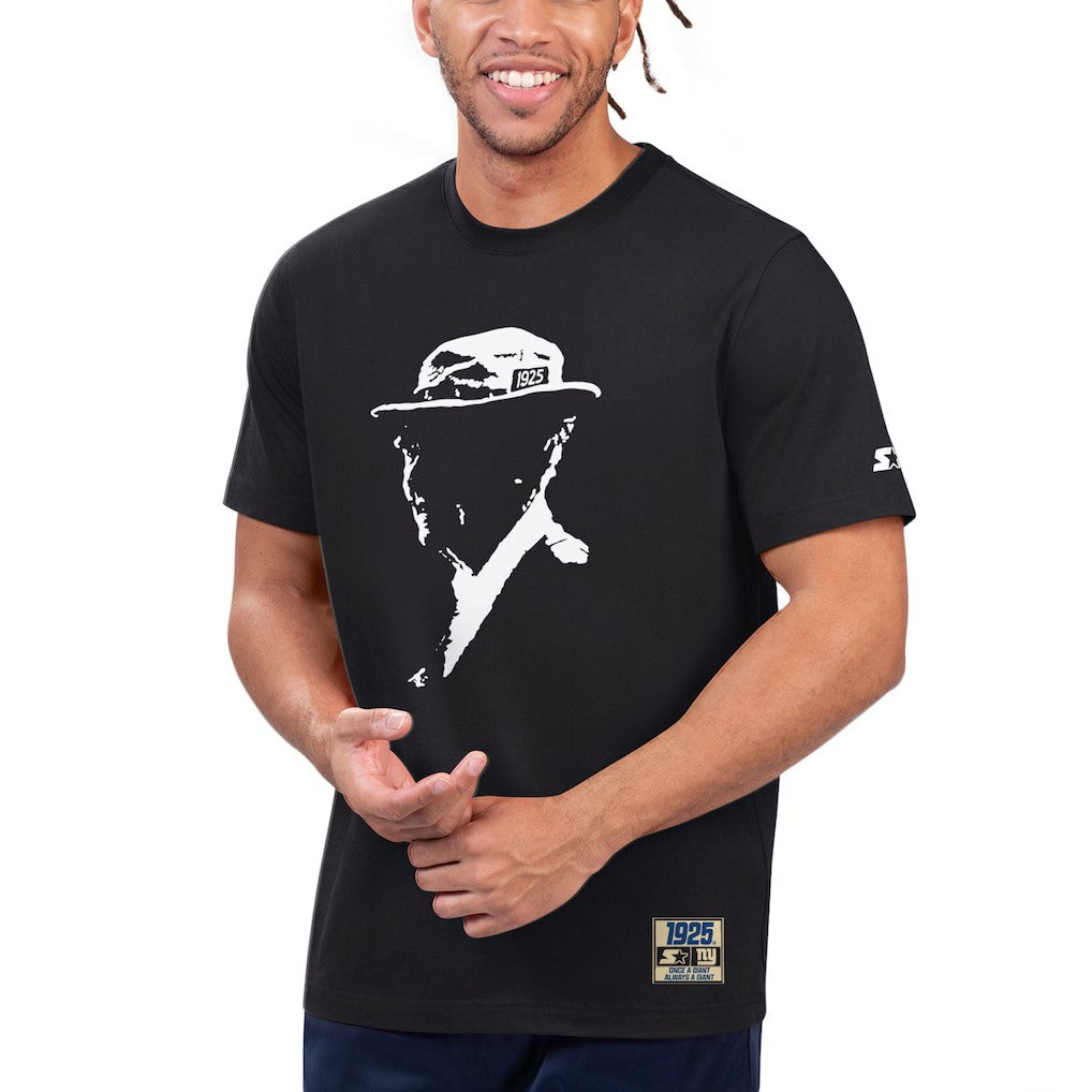 New York Giants Starter 100th Season T-Shirt - Black - NFL