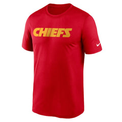 Kansas City Chiefs Wordmark Legend T-Shirt - Red - Nike