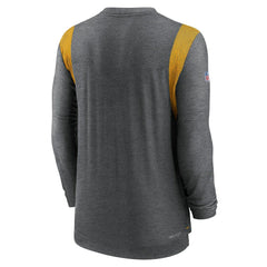 Washington Commanders Player Performance Long Sleeve T-Shirt - Heather Charcoal - Nike