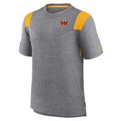 Washington Commanders Sideline Tonal Logo Performance Player T-Shirt - Charcoal - Nike